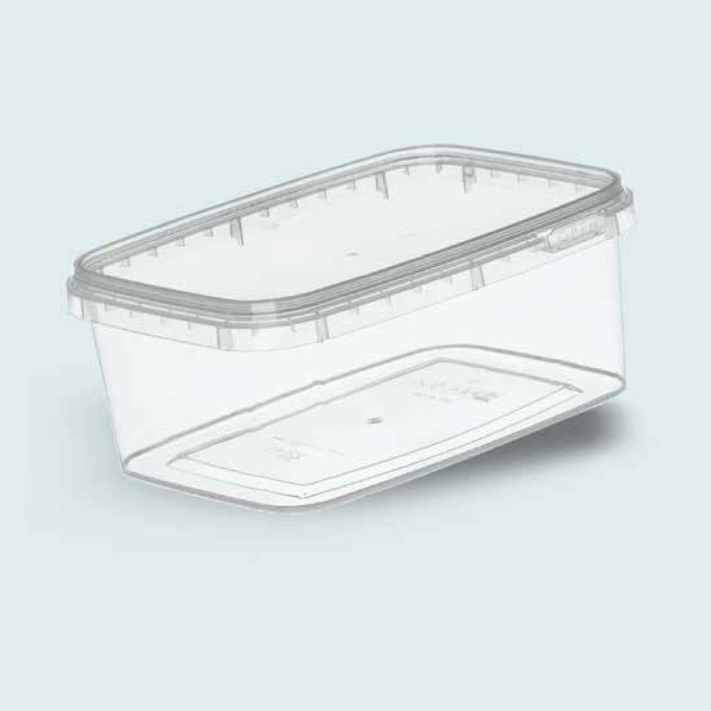 Rectangular Food Container with Lid 760 cc