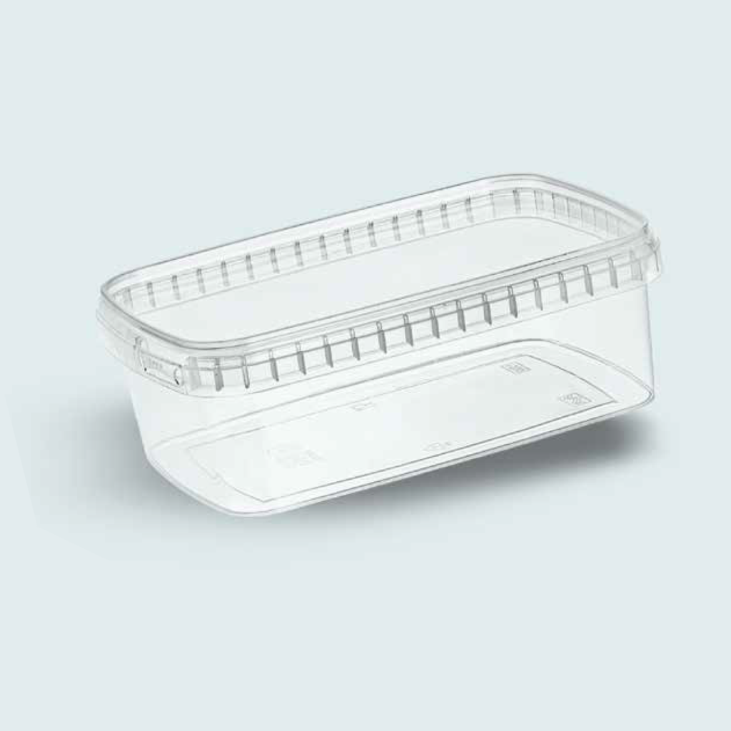 Rectangular Food Container with Lid 1000 cc