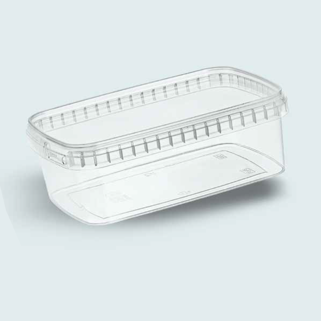 Rectangular Food Container with Lid 1200 cc