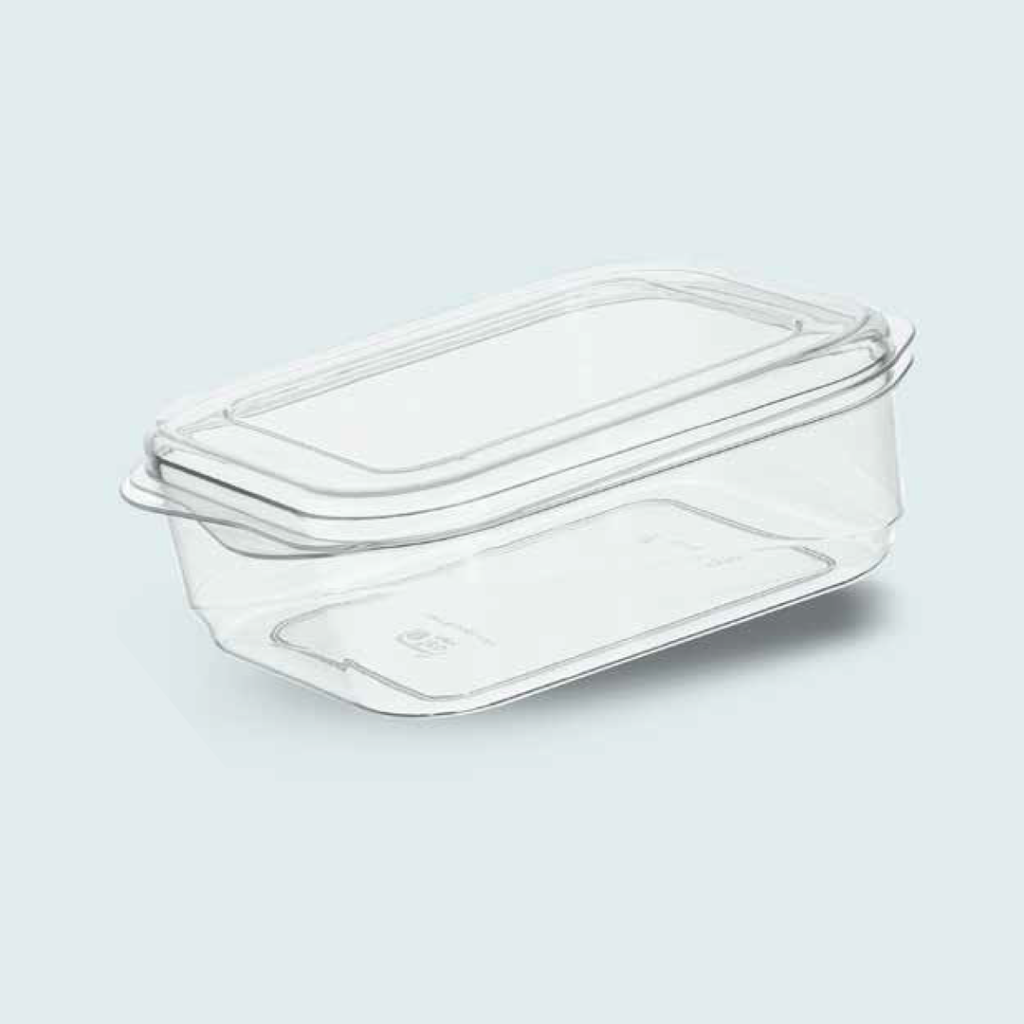 Rectangular Food Container with Lid 430 cc