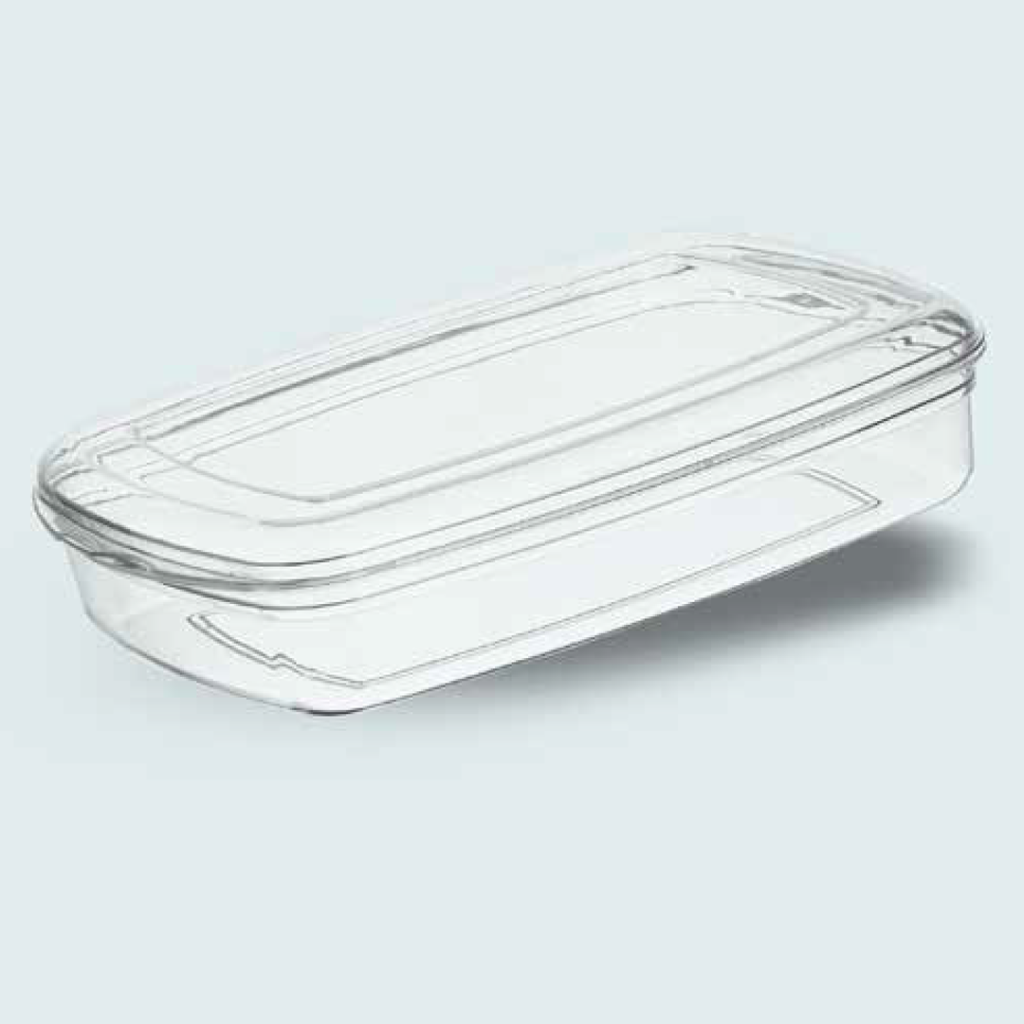 Rectangular Food Container with Lid 500 cc