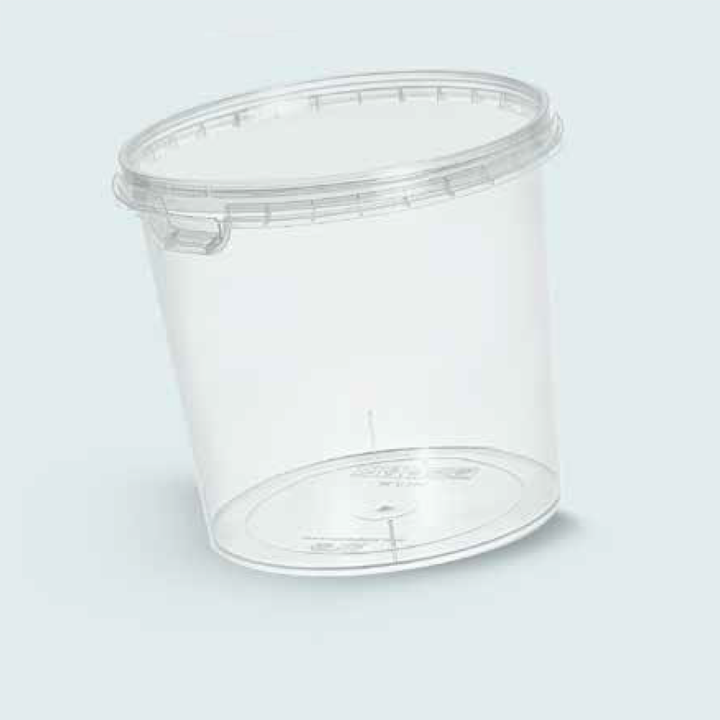Bucket with Lid 1100 cc