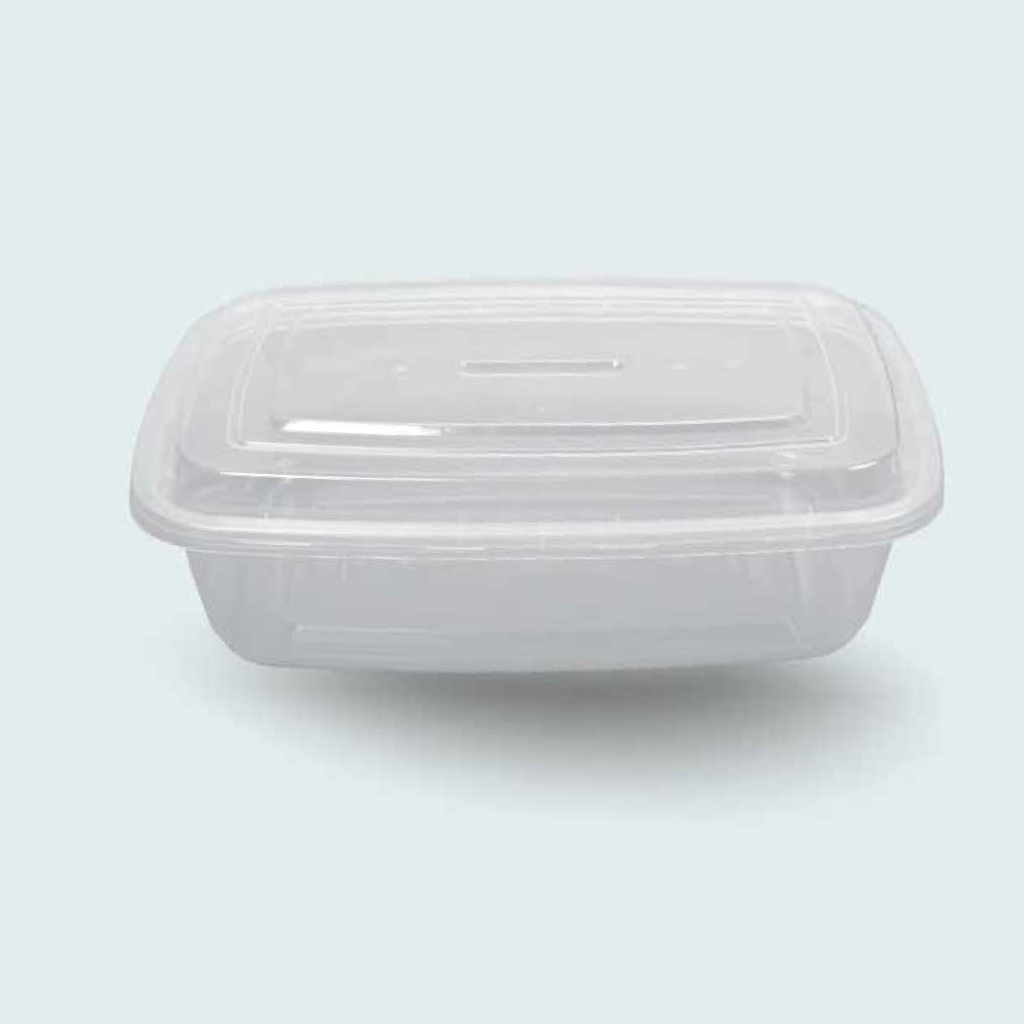 Hot Delivery Rectangular with Lid 1500 cc